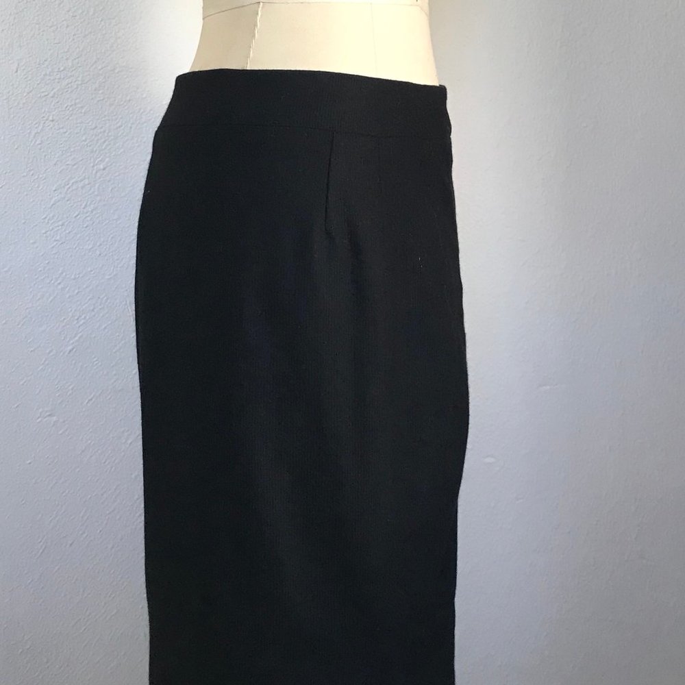 Paul Stuart Sz 8 (M) Wool Pencil Skirt